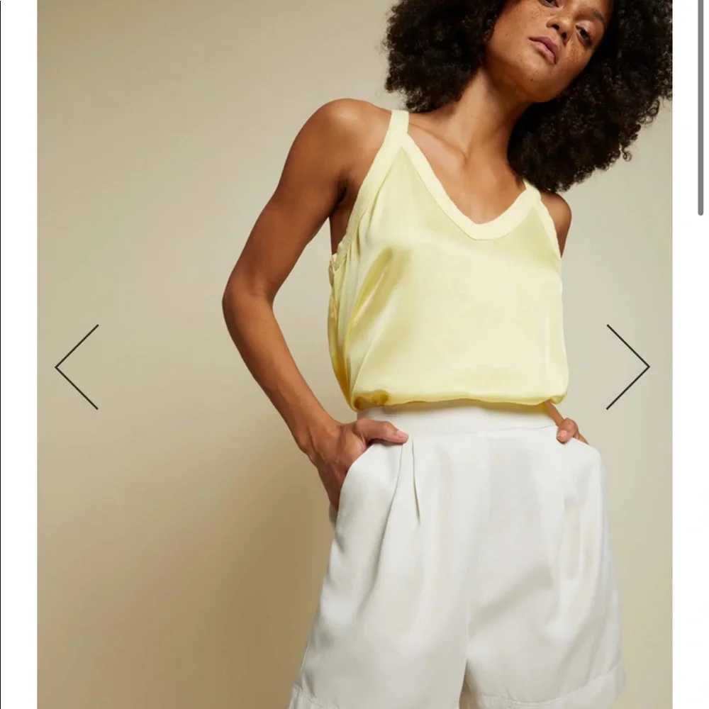 Nation ltd Maris shorts in ivory. - Picture 4 of 9